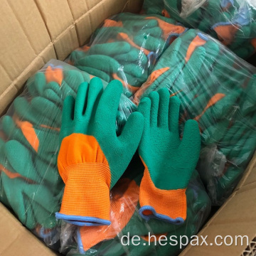 Hspax latex gummibeschichtete Kinder im Freien Gartenhandschuhe im Freien